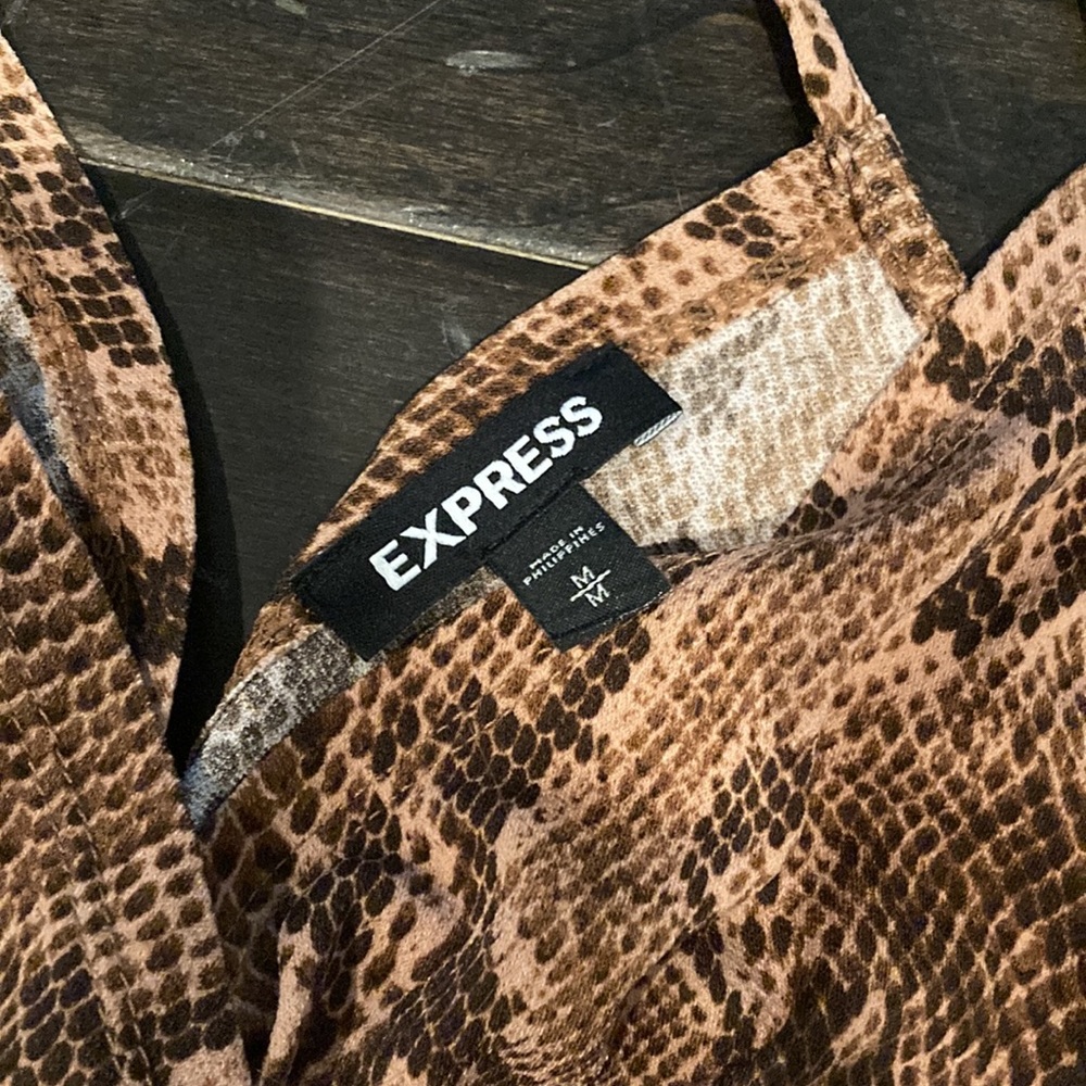 Express Snake Print Jumpsuit - image 3